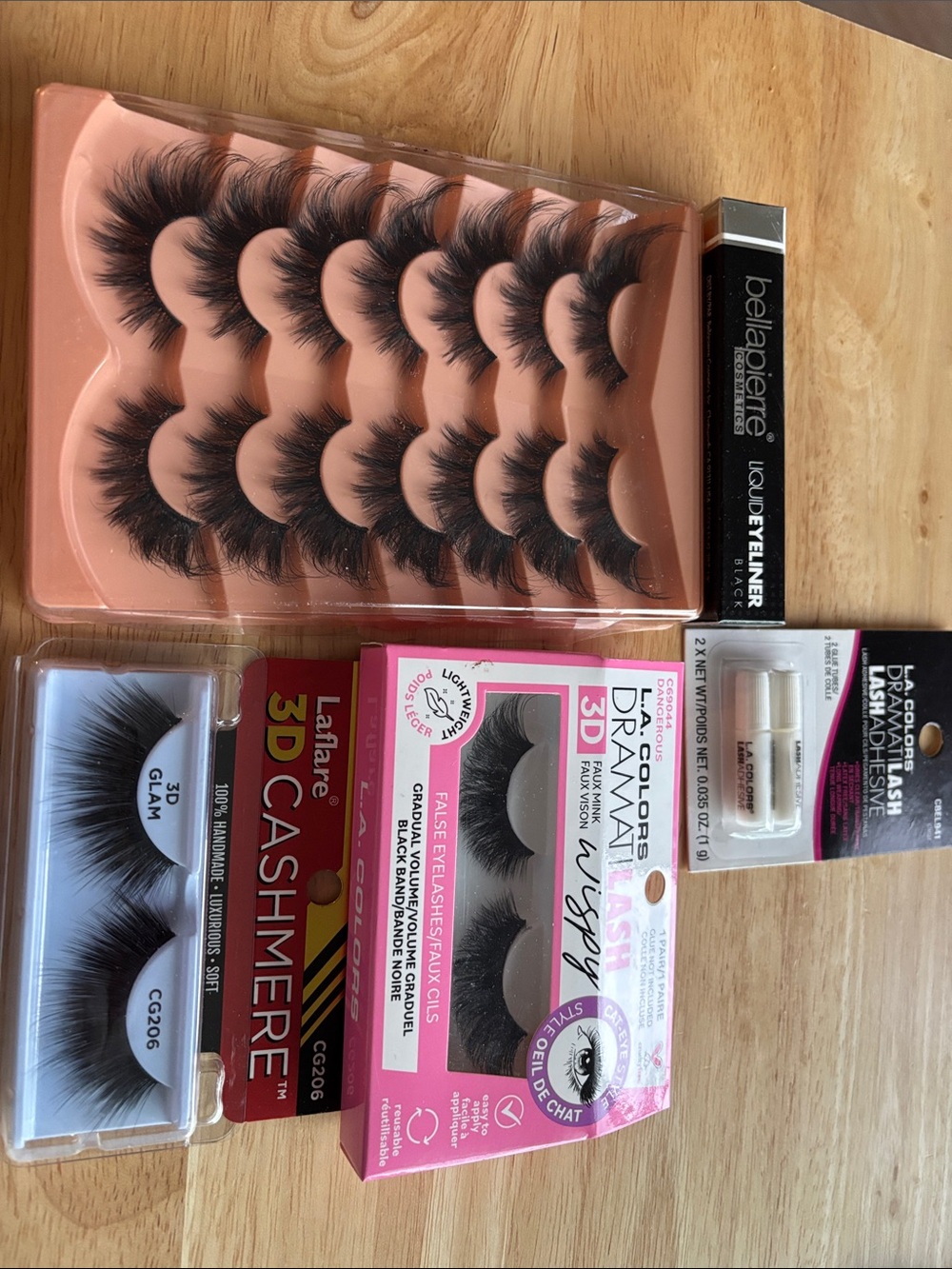 BellaPierre Black Liquid Eyeliner & False Lash Set with Black Lashes